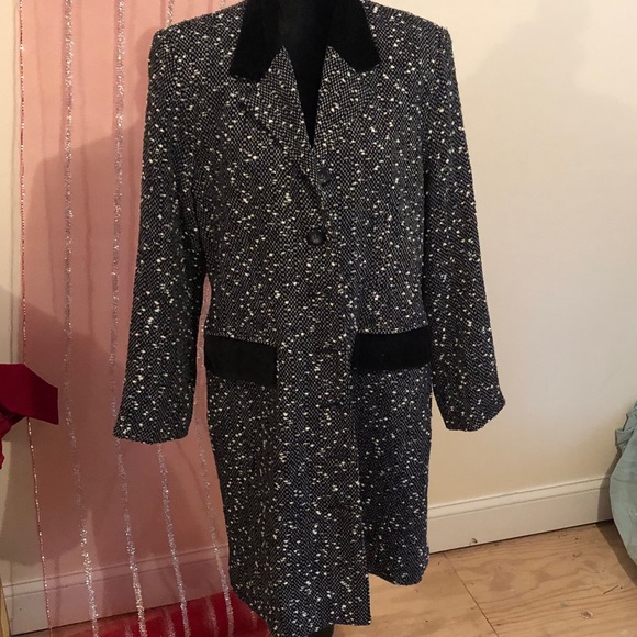 styleworks Dresses & Skirts - NWT Styleworks black & white dress coat-